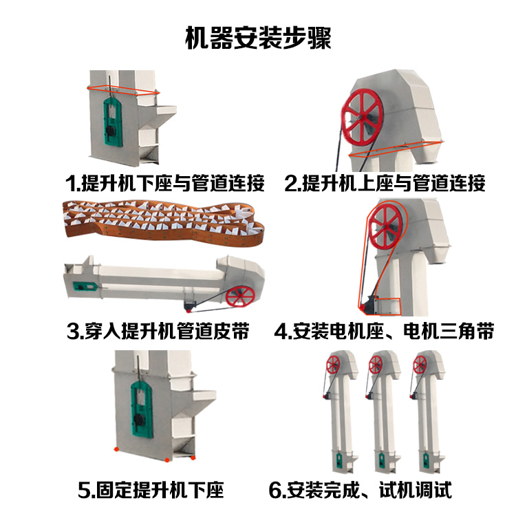 斗式提升機為什么不可以反轉
